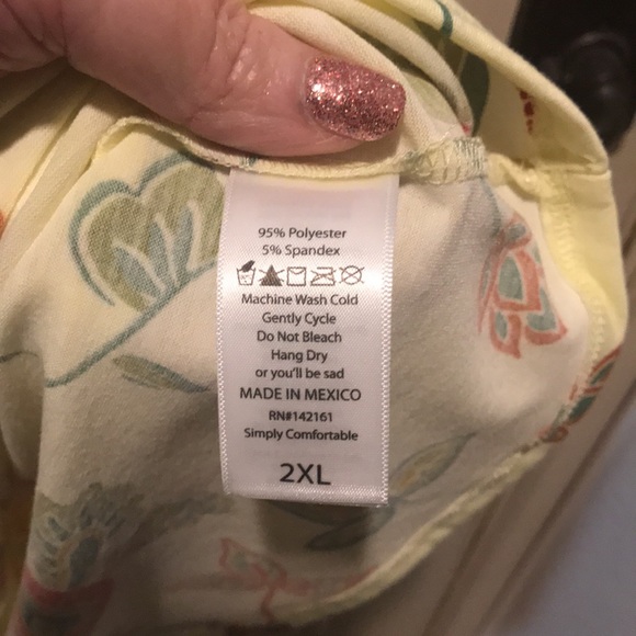 LuLaRoe Marly Dress 2X - Picture 4 of 5